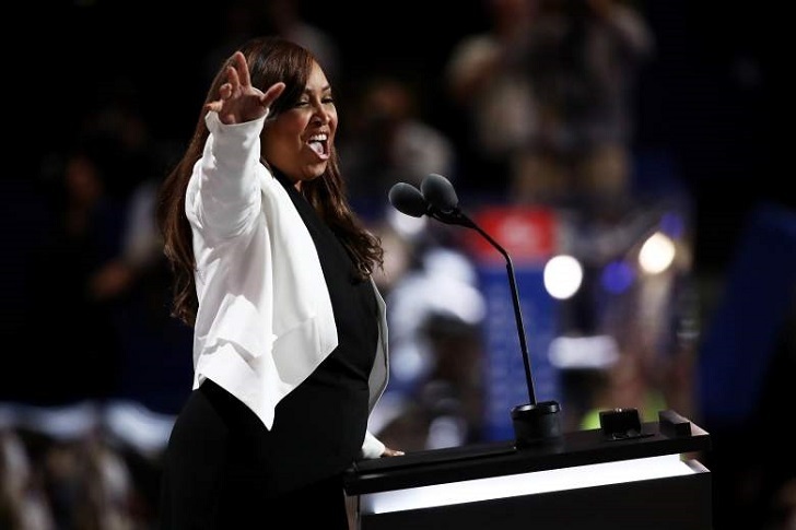 Lynne Patton spoke on the convention about Black Lives Matter empahsized on how much a change was needed for United States of America.