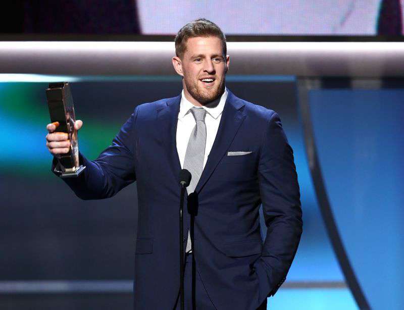 J.J. Watt wins NFL Defensive Player Award