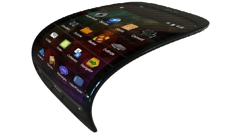 Flexible screen phone