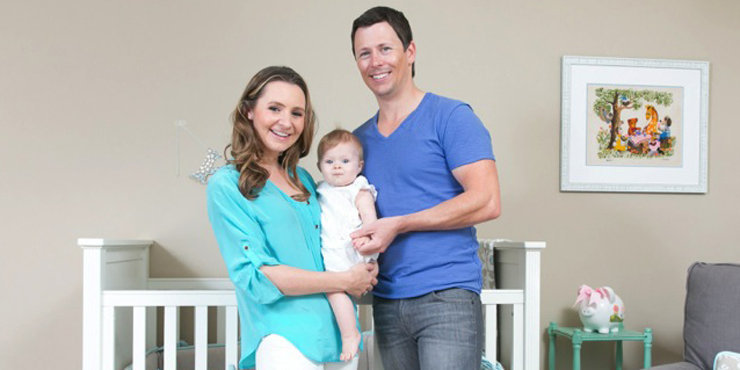 Actress Beverley Mitchell and husband Micheal, who wedded in 2008 and got pregnant with baby no 2 last year, thrilled to be parents