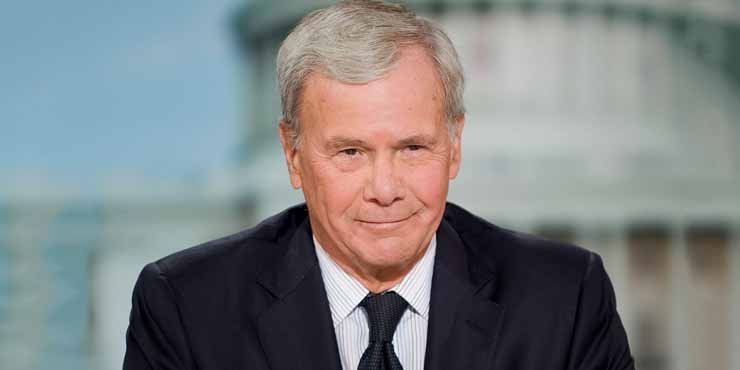 NBC TV Show Host Tom Brokaw disses Donald Trump while promoting his book 
