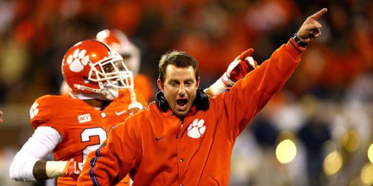 Clemson Head Coach and amateur dancing sensation Dabo Swinney is bringing his team back to the top