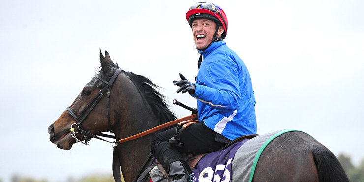 Frankie Dettori's victory on Galileo Gold.