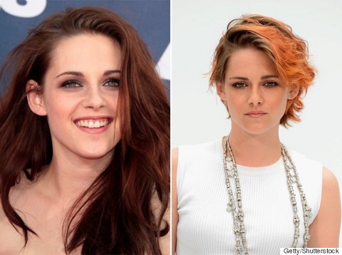 KRISTEN STEWART changes her look