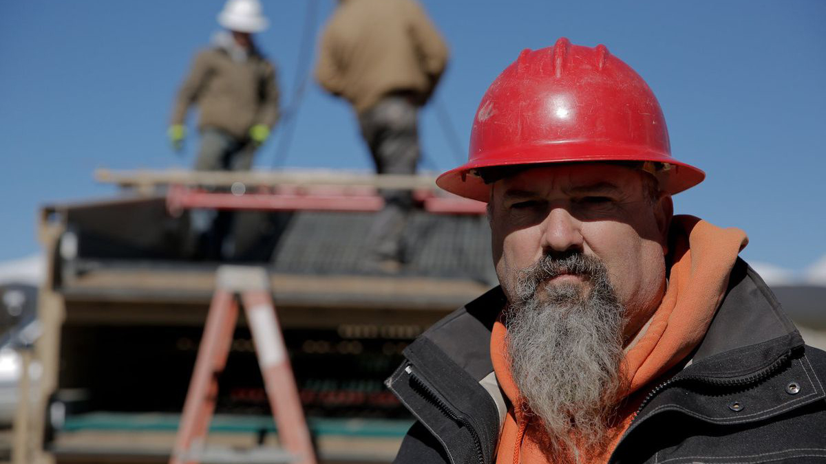 Todd Hoffman with his mining crew, 316 Mining.