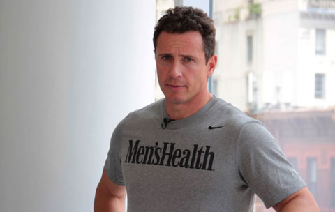 The CNN anchor Chris Cuomo