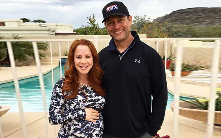 Actress Amy Davidson and husband Kacy Lockwood welcome their first child